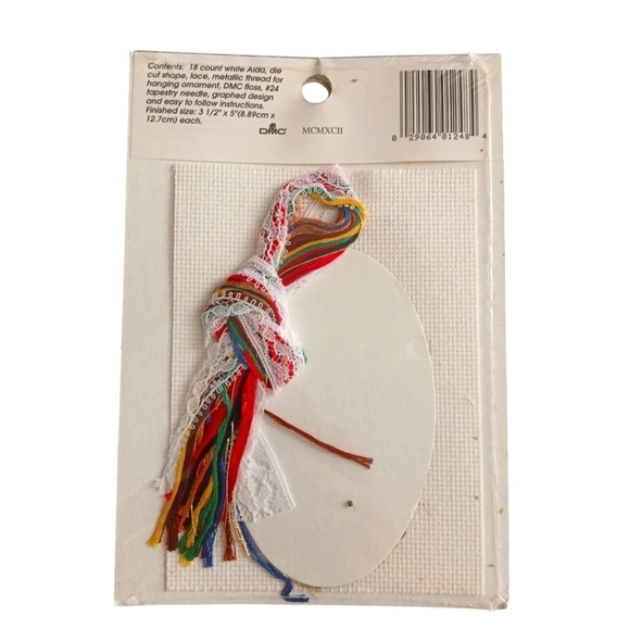 VTG Designs for the Needle Christmas Ornament Cross Stitch Kit 1248 Puppy Dog - Picture 4 of 8